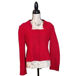 St. John cropped jacket. Excellent condition!